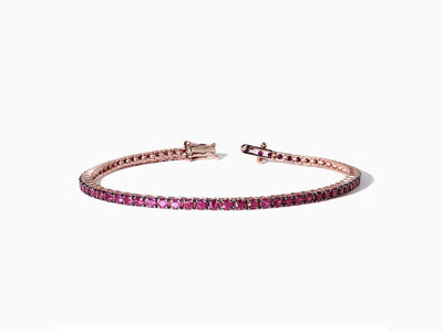 Classic tennis bracelet