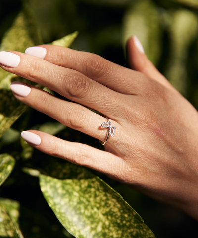 Butterfly Diamant Ring