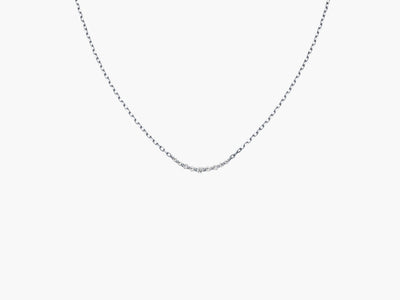 CELESTIAL ARC - fixierter Diamantbogen Halskette