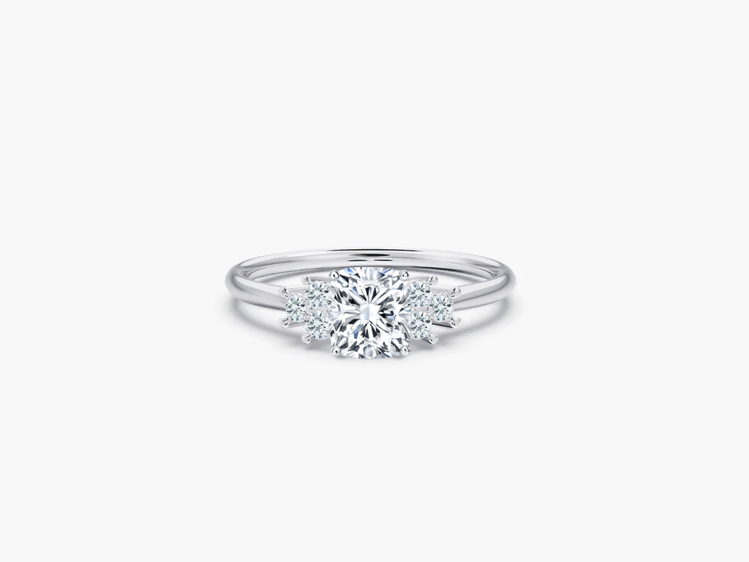CINDERELLA Verlobungsring - Cushion Cut 0.60ct