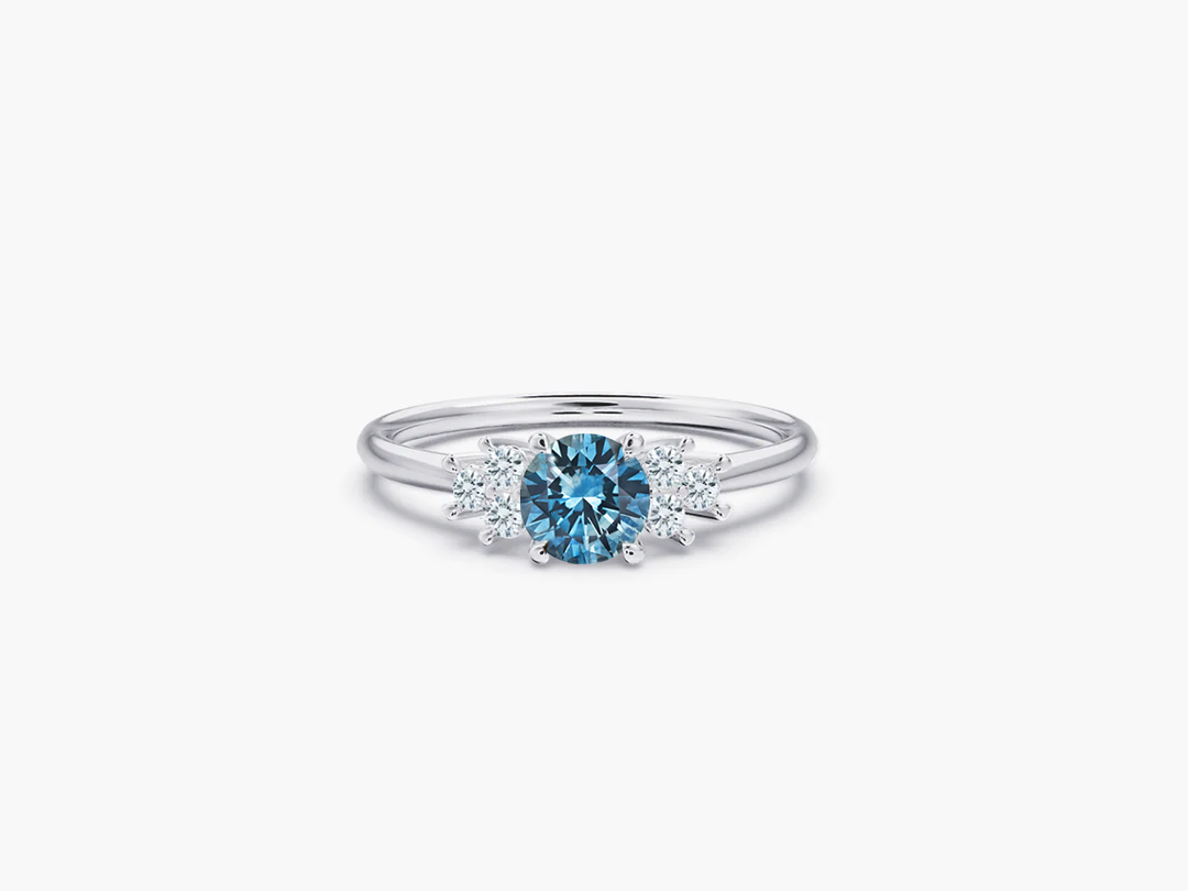 CINDERELLA Verlobungsring - Mermaid Saphir