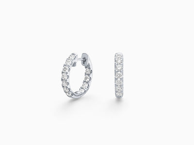 CINDY Diamond Hoops