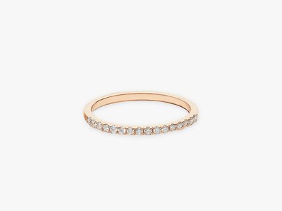 Fairy light Eternity diamond ring