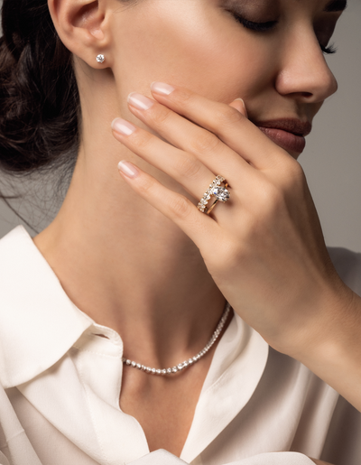 OVAL CUT - SIGNATURE Skinny Setting Engagement Ring
