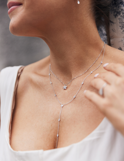 Mermaid Water Drop Lariat XIIII