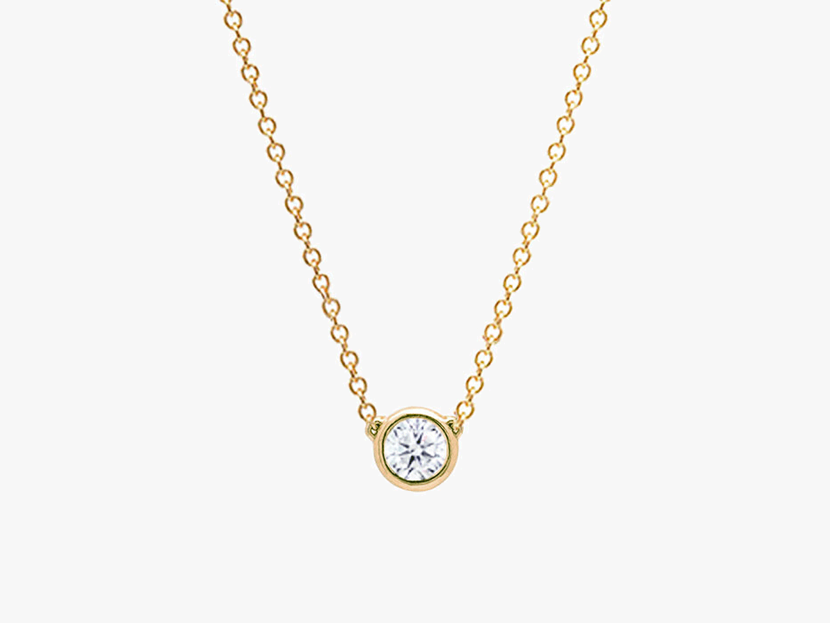 Gentle Brilliance - Collier de diamants Solitaire Zargen