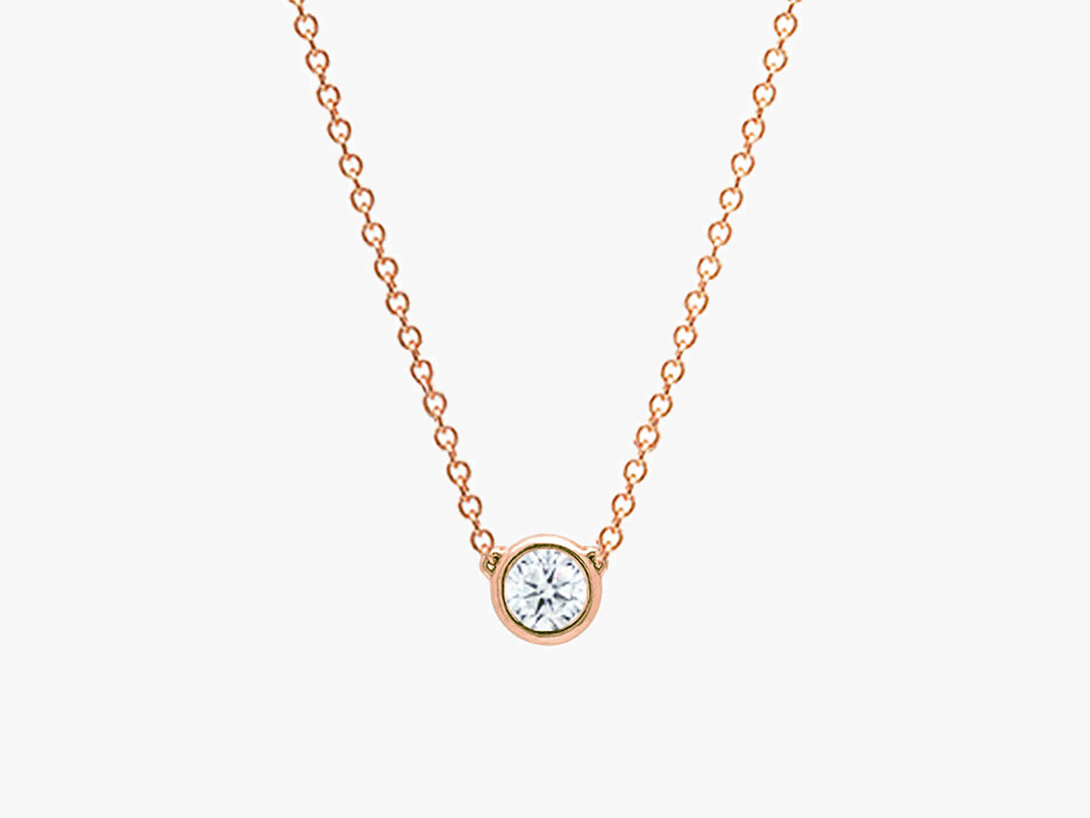 Gentle Brilliance - Collier de diamants Solitaire Zargen