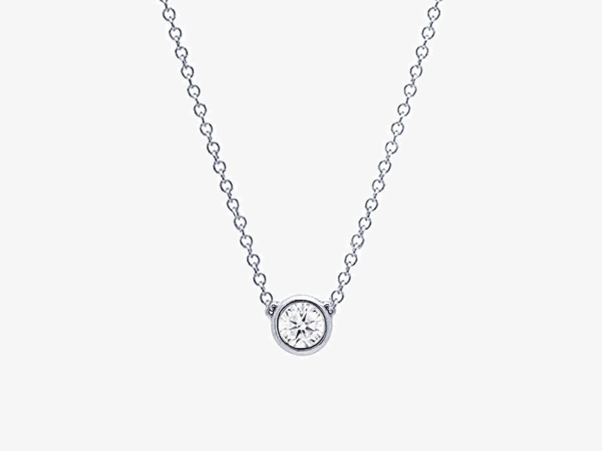 Gentle Brilliance - Collier de diamants Solitaire Zargen