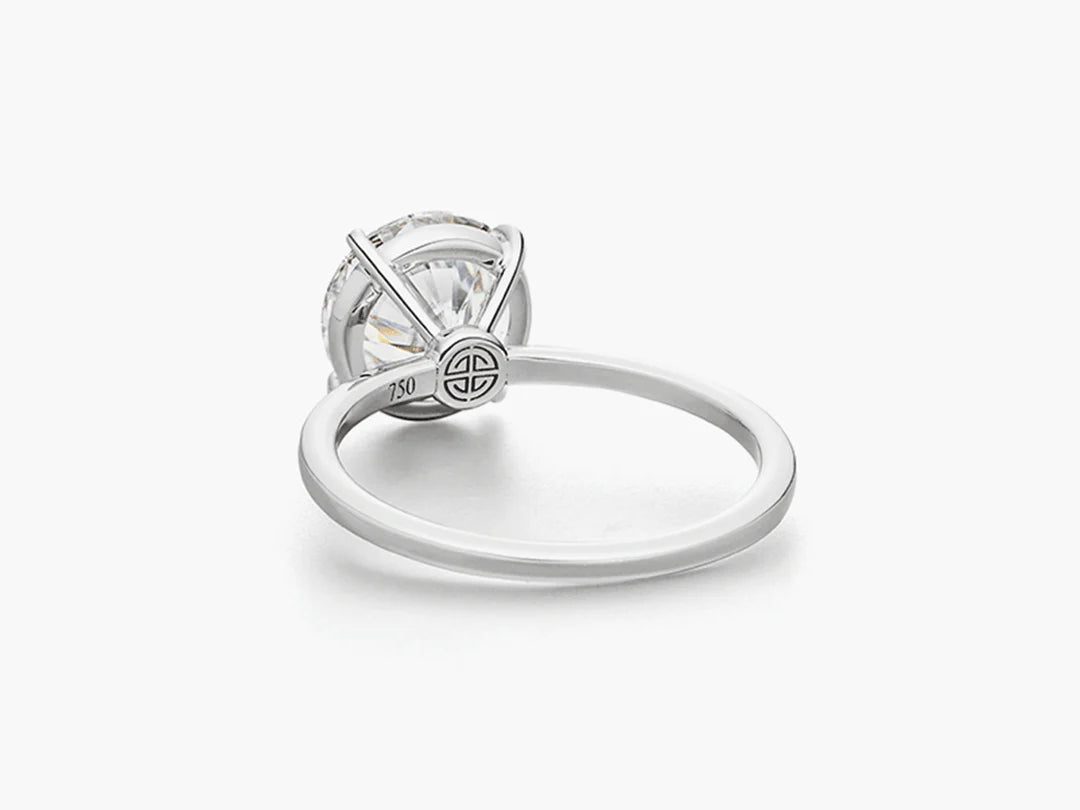 ROUND CUT - SIGNATURE Skinny Setting Verlobungsring