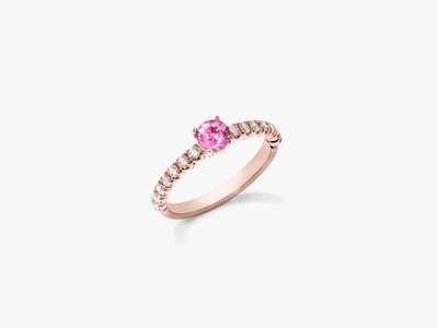 CANDY DROP color stone diamond ring