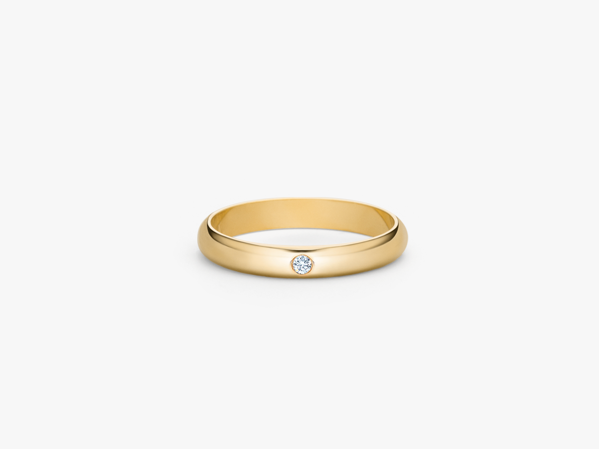 Ehering HERITAGE einzelner Diamant - 2.5 mm