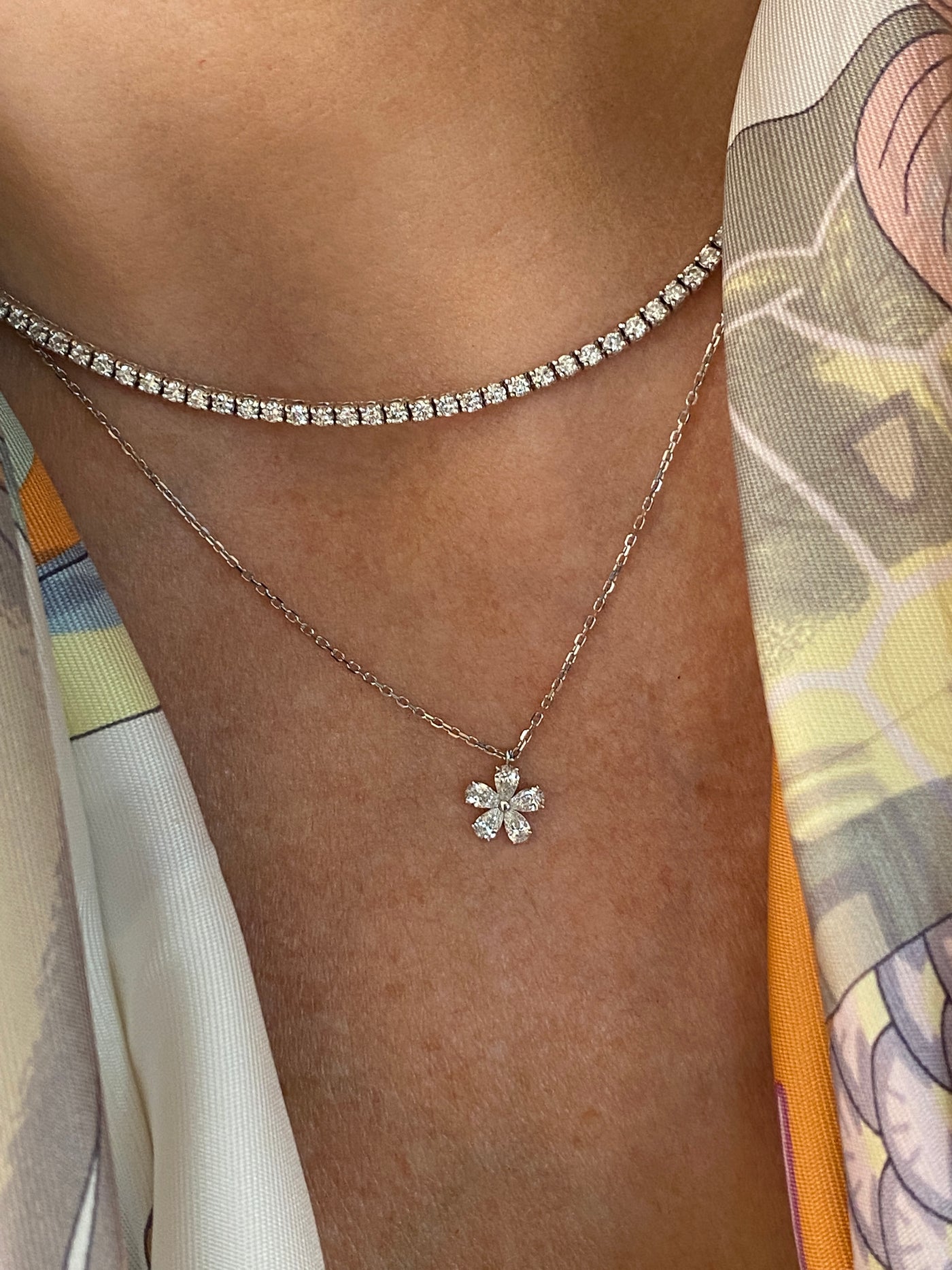Forget-me-not Halskette