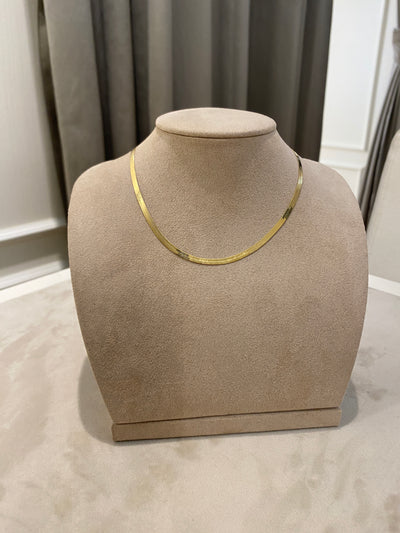 Small Herringbone Necklace