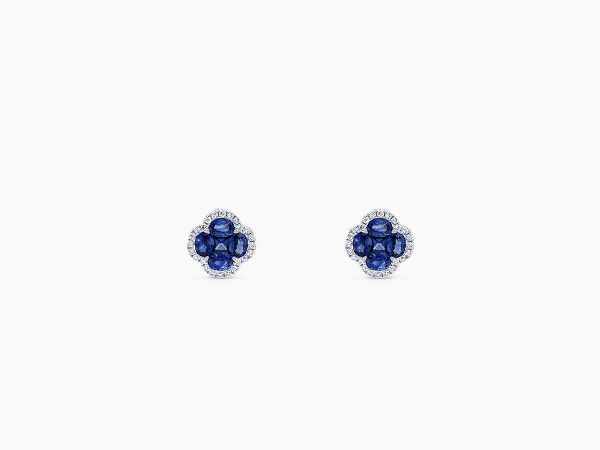"Legacy of Elegance" - Petite Vintage Inspired Diamond Stud Earrings
