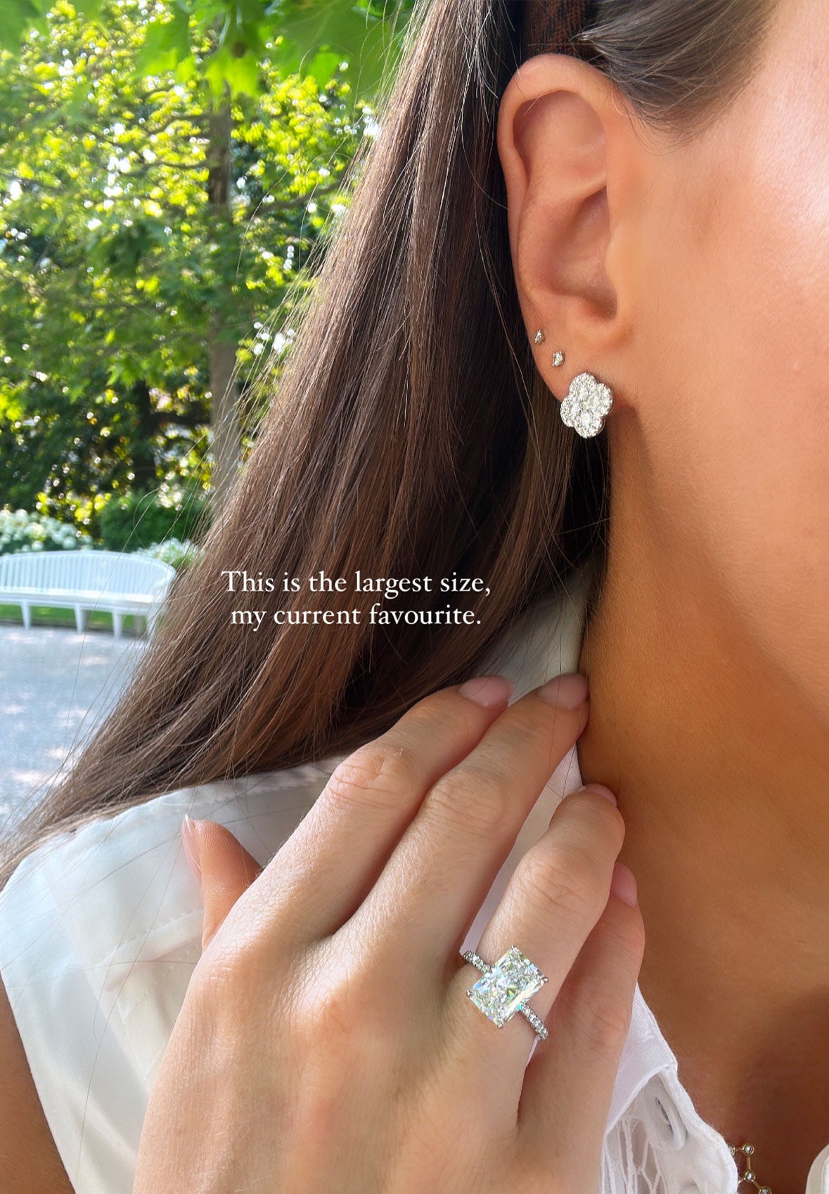 "Legacy of Elegance" - Diamant Ohrstecker Grande