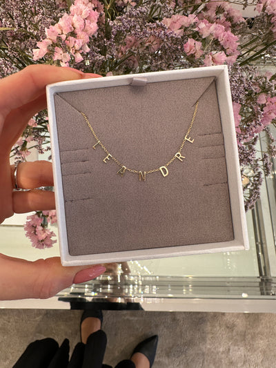 Mini Initial Necklace