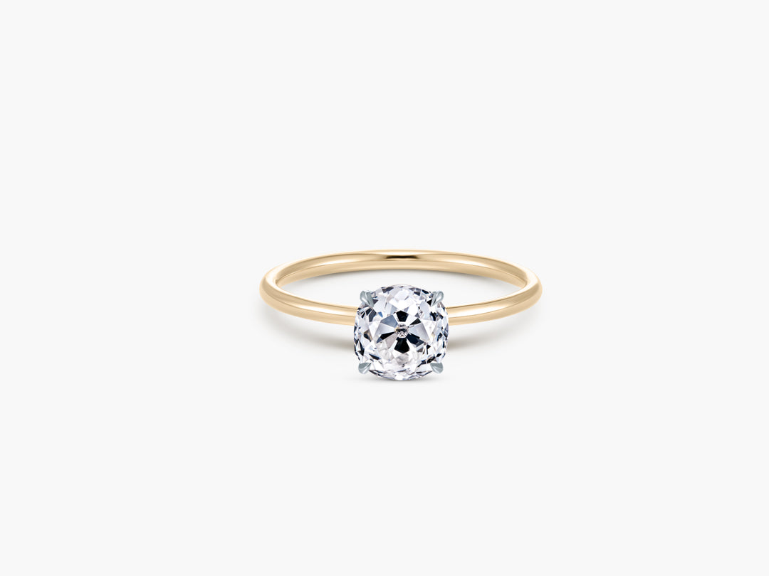 1.06ct Old Mine Cushion Cut Verlobungsring