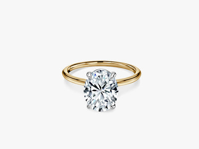 OVAL CUT - SIGNATURE Skinny Setting Verlobungsring