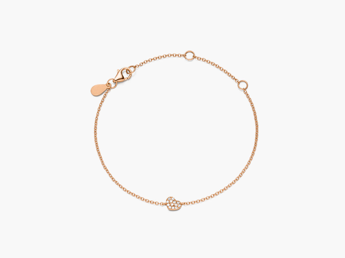 Baby Diamond Heart Armchain