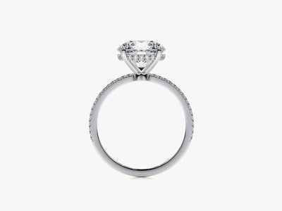 ROUND CUT - SIGNATURE Pavé Setting Verlobungsring