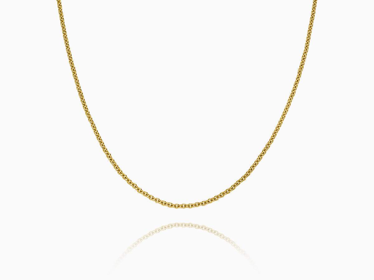 Round anchor necklace