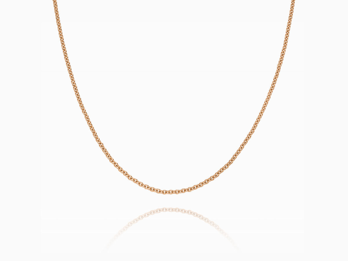 Round anchor necklace