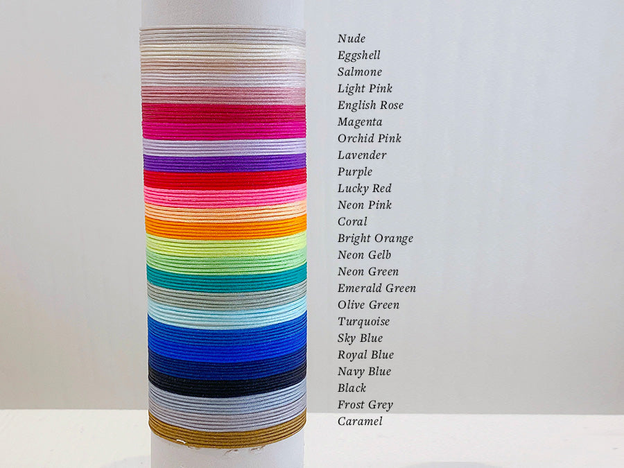 Herz Textil-Armband Rainbow