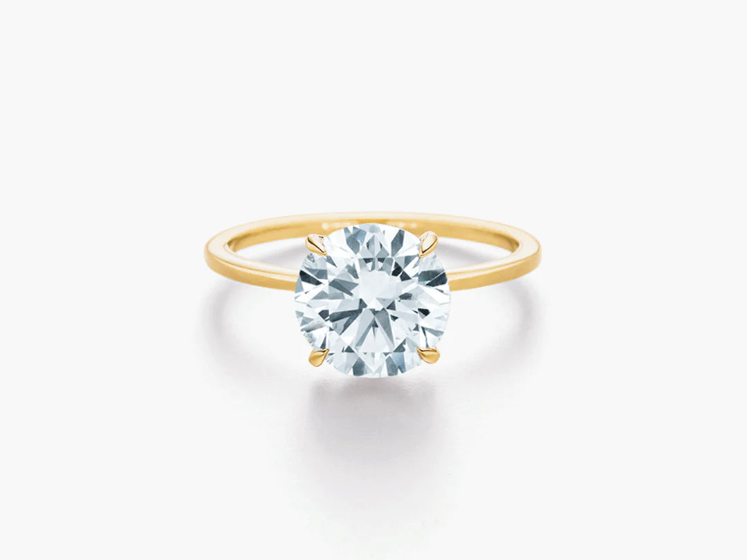 ROUND CUT - SIGNATURE Skinny Setting Engagement Ring