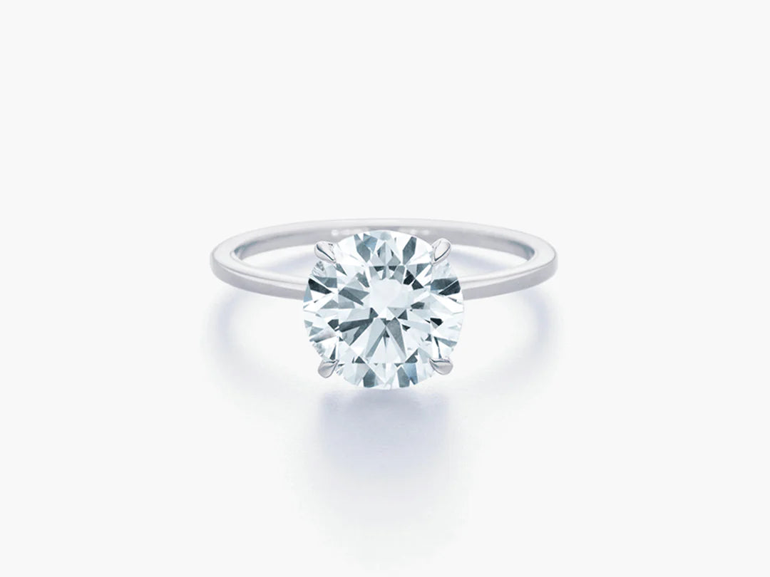 ROUND CUT - SIGNATURE Skinny Setting Engagement Ring