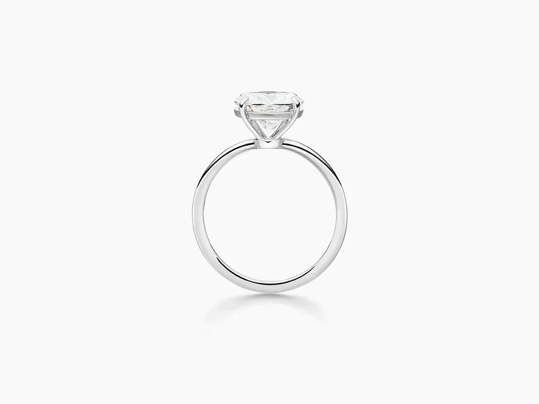 CUSHION CUT - SIGNATURE Skinny Setting Verlobungsring