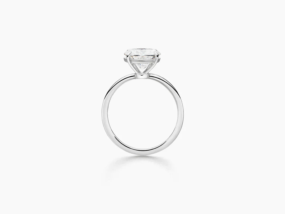 EMERALD CUT - SIGNATURE Skinny Setting Engagement Ring