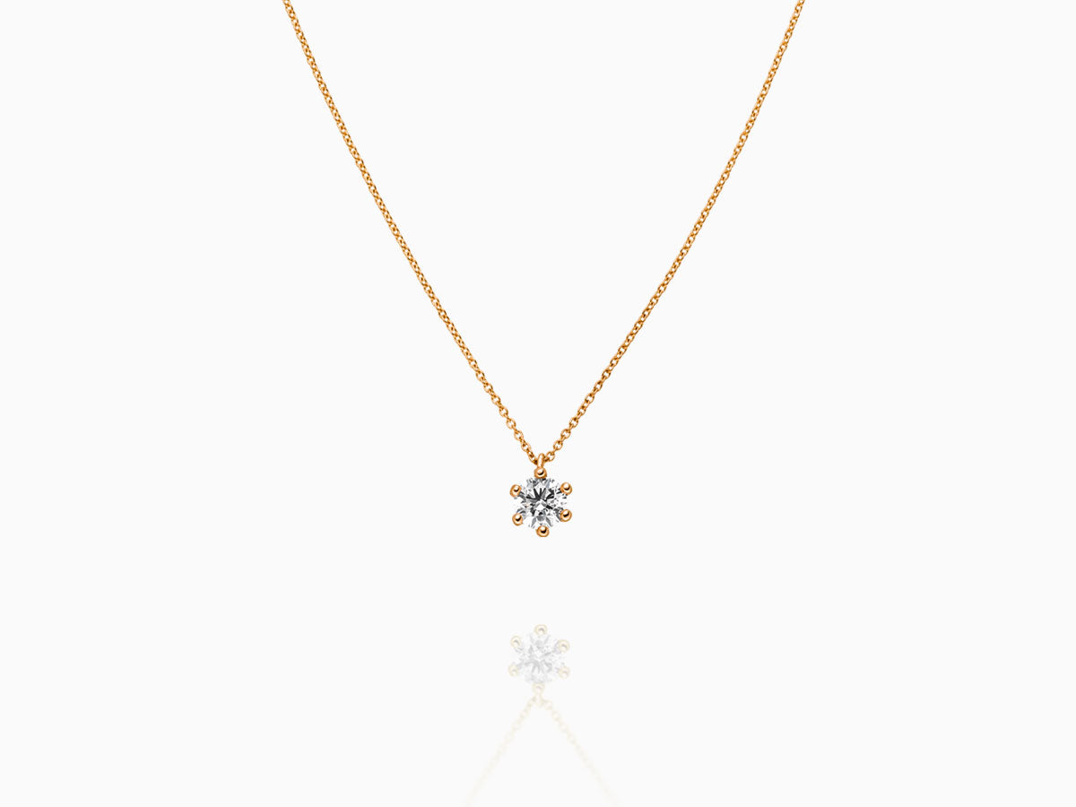 ICONIC Solitaire Diamond Necklace