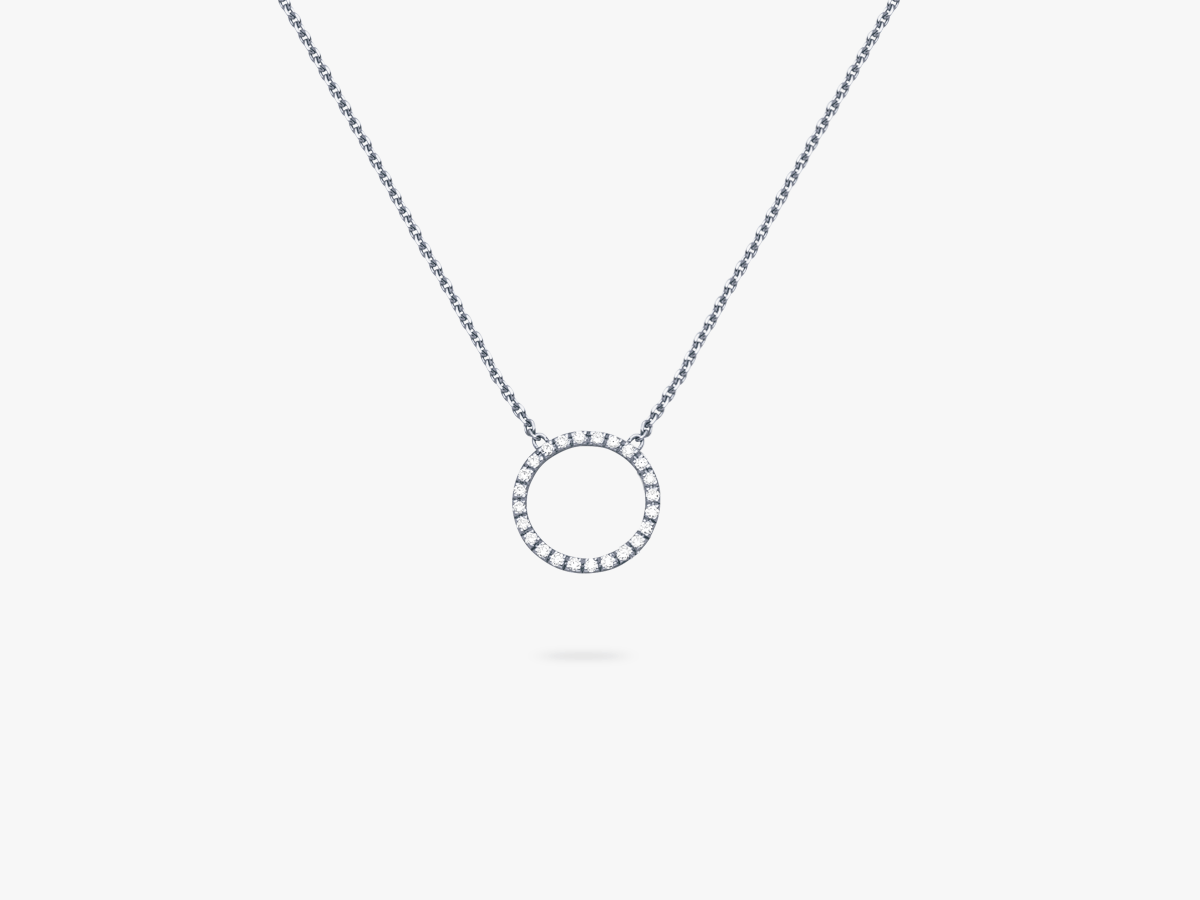 UNITY Diamond Circle Necklace