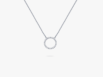 UNITY Diamond Circle Necklace