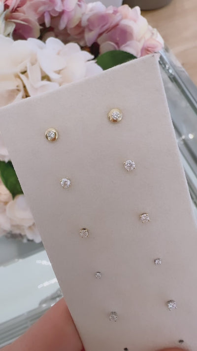 Diamant Ohrstecker aus 18k