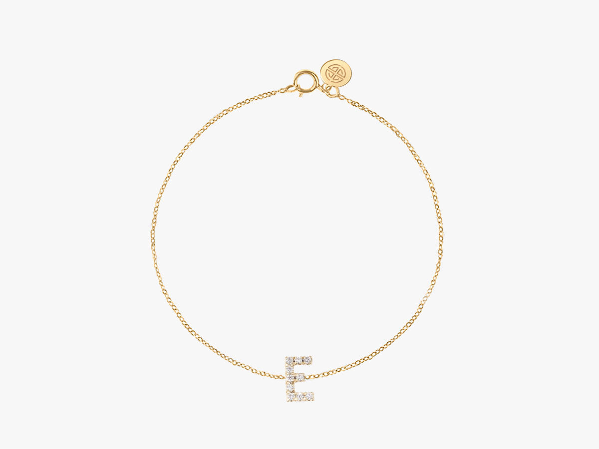 DIAMOND LETTERS BRACELET