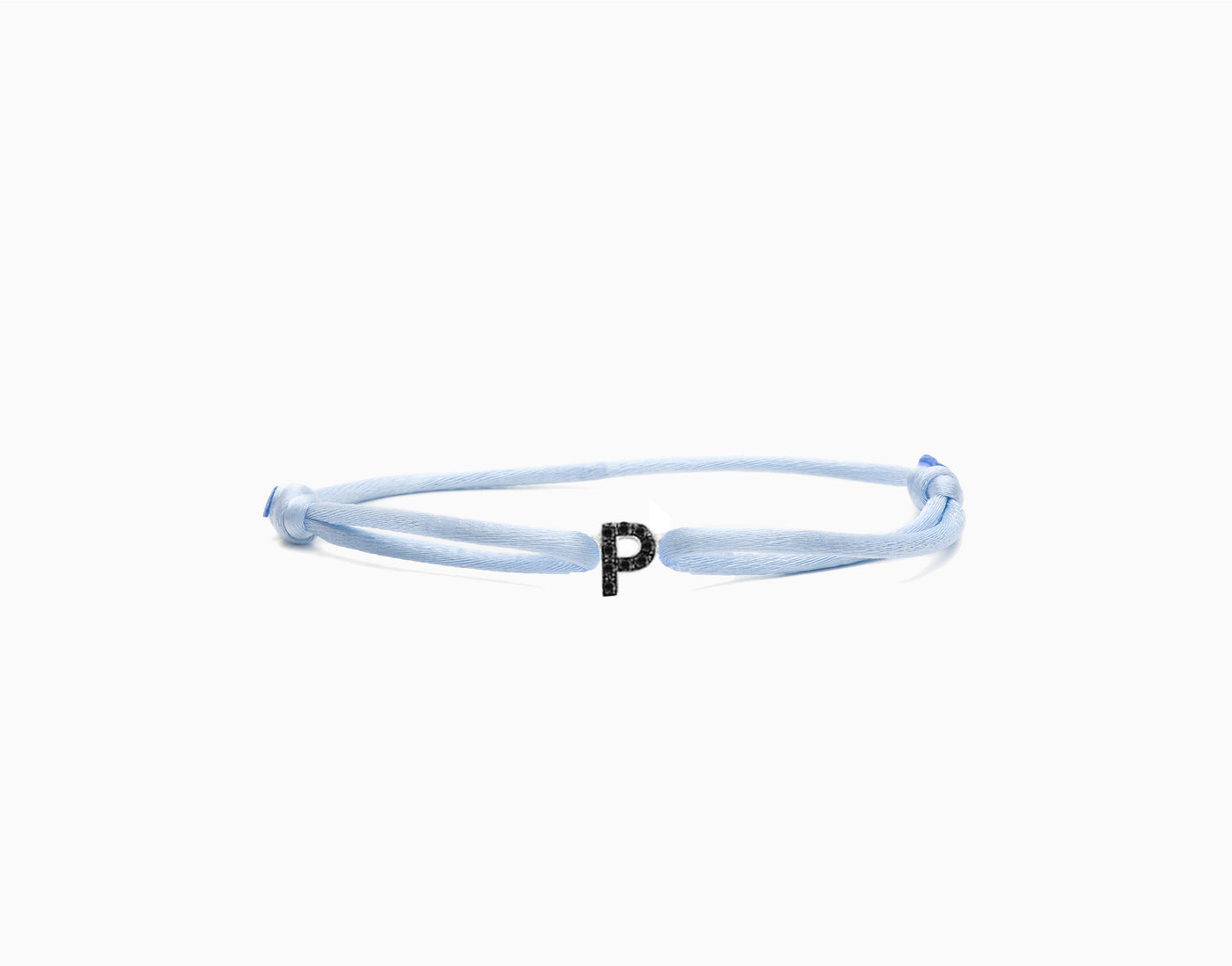 DIAMOND LETTERS RAINBOW SILK BRACELET - MEN