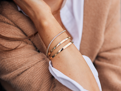 COLOURS OF LOVE - Birthstone Bangle