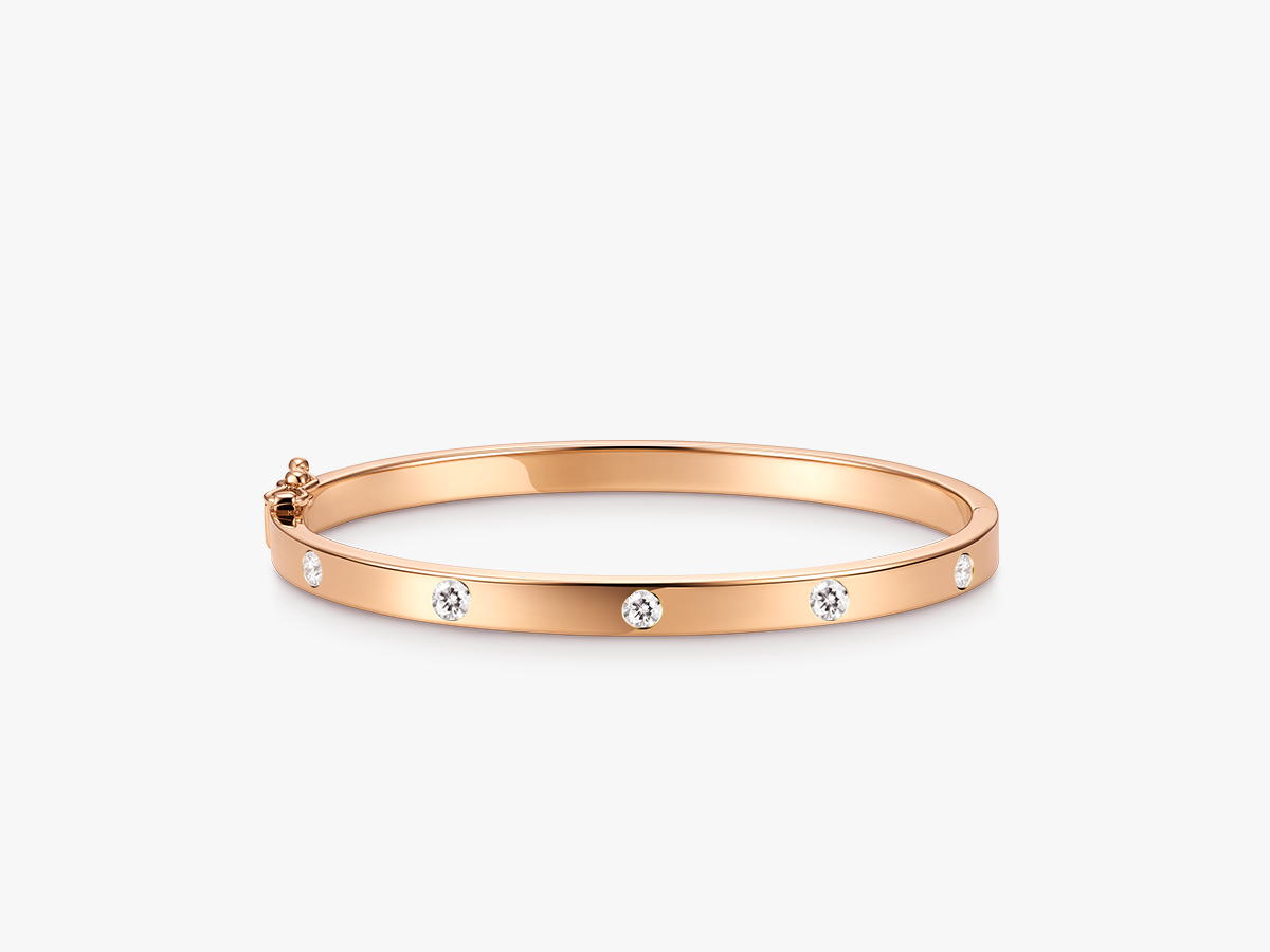 COLOURS OF LOVE Bangle - all Diamond Edition