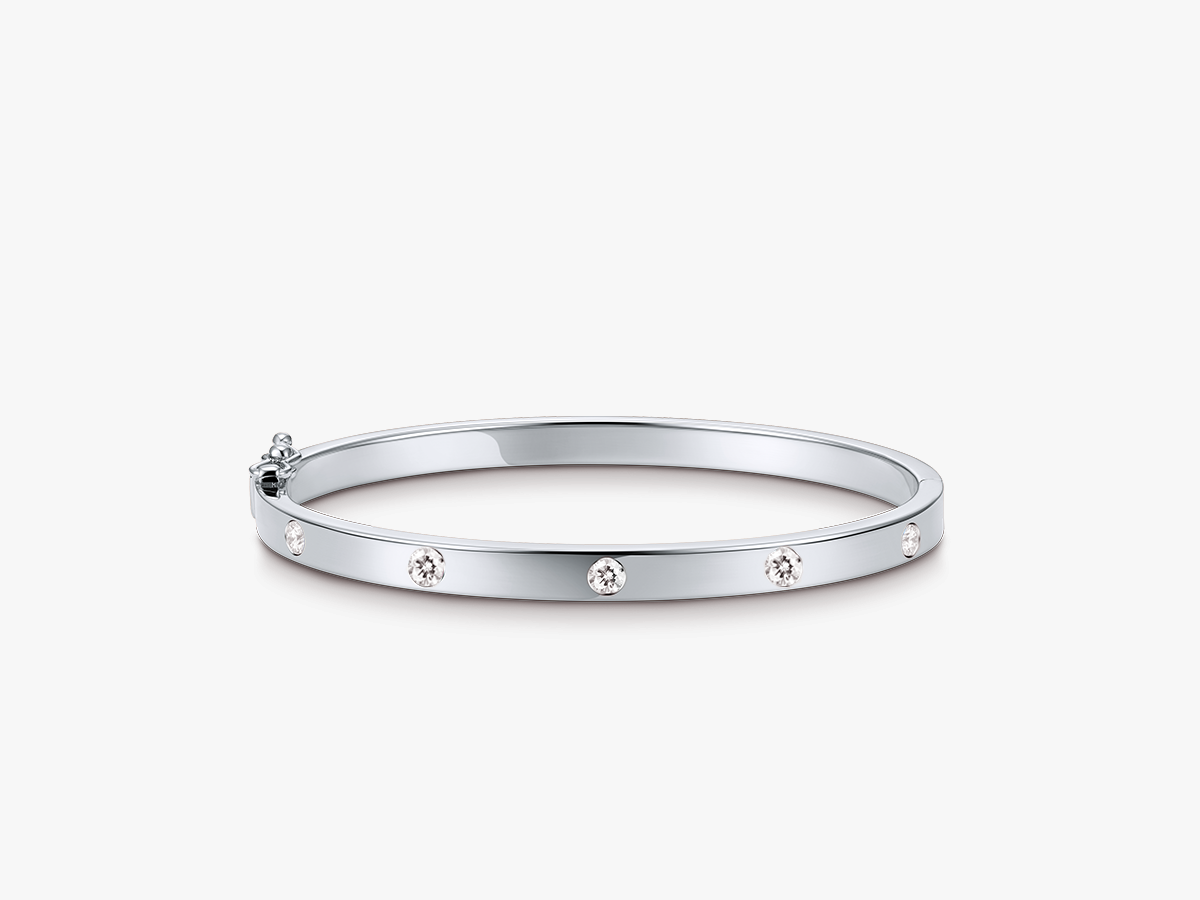COLOURS OF LOVE Bangle - all Diamond Edition