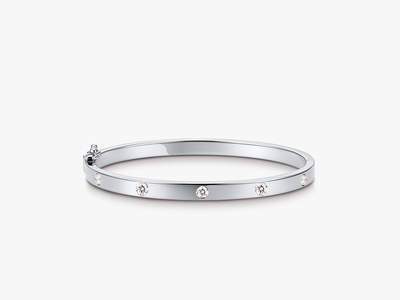 COLOURS OF LOVE Bangle - all Diamond Edition