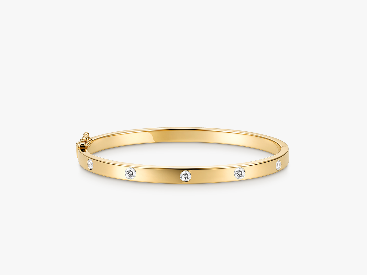 COLOURS OF LOVE Bangle - all Diamond Edition