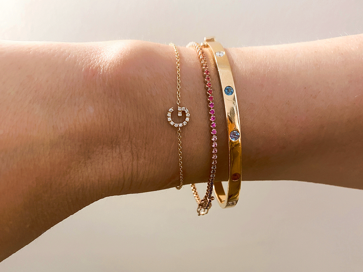 MAGIC Rainbow Tennis Bracelet