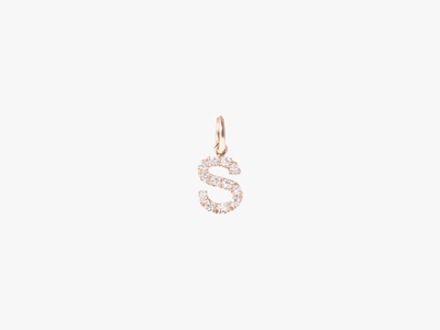 DIAMOND LETTERS CHARM
