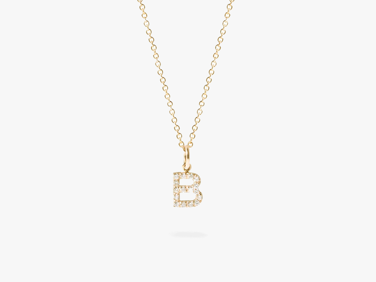 DIAMOND LETTERS CHARM