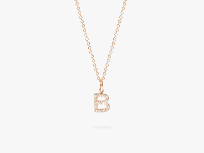 DIAMOND LETTERS CHARM