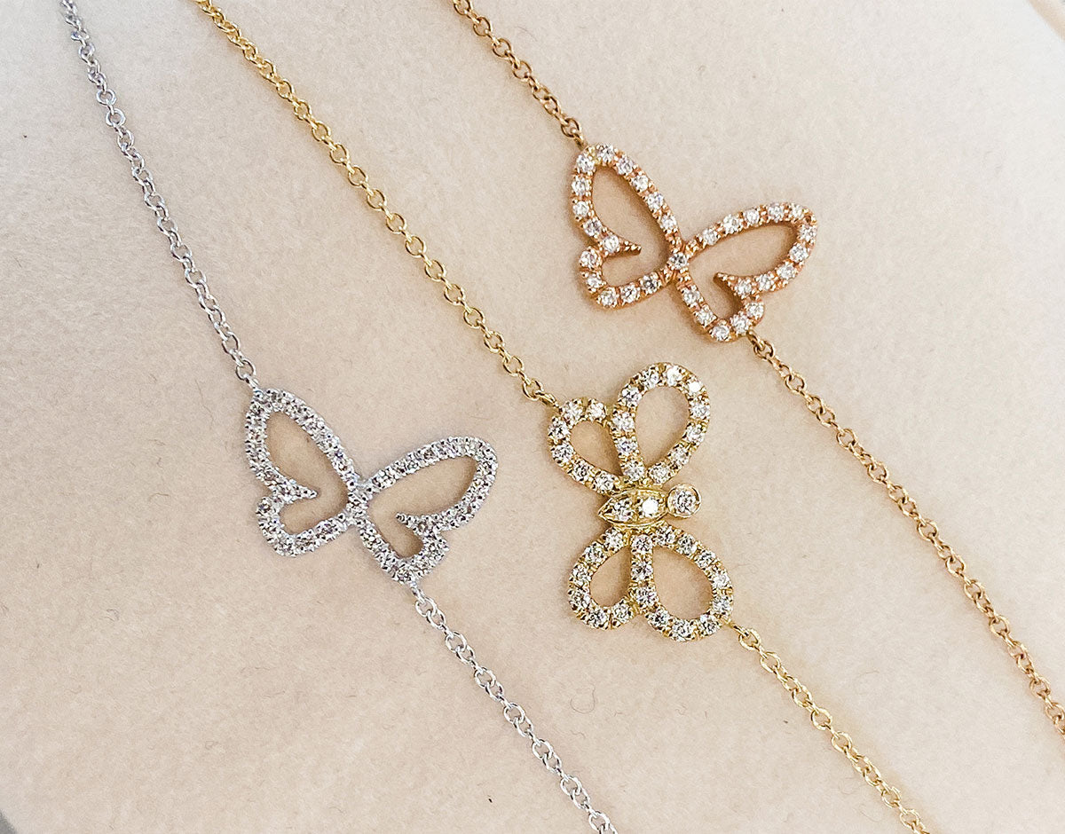 Butterfly bracelet detailed