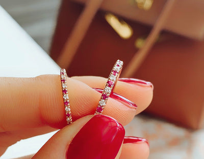 Diamond Dot Eternity Ring