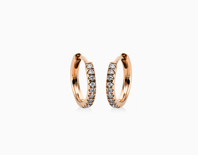 Hailey Diamond Hoops