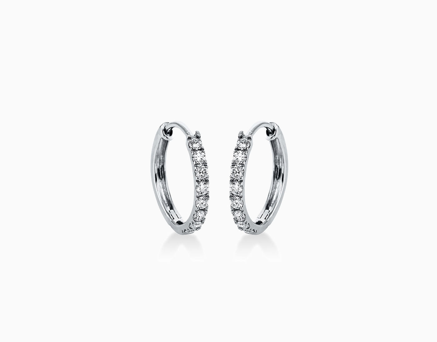 Hailey Diamond Hoops